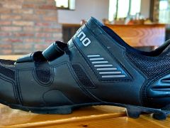 Shimano cyklistické MTB tretry Spd, čierna farba, veľkosť 47 EU