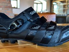 Shimano cyklistické MTB tretry Spd, čierna farba, veľkosť 47 EU