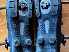 Shimano cyklistické MTB tretry Spd, čierna farba, veľkosť 47 EU