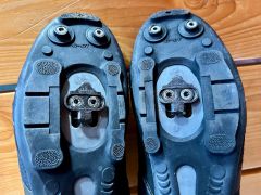 Shimano cyklistické MTB tretry Spd, čierna farba, veľkosť 47 EU