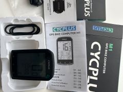 Cycplus M1 - bezdrôtový GPS počítač + 2x senzor rýchlosti a kadencie
