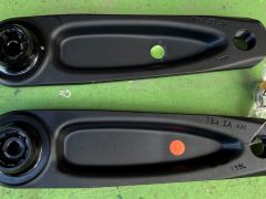 Sram XO hliníkové kľuky, 155mm, Isis interface