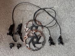 Sram Code RSC + 2ks Shimano IceTech