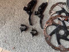 Sram Code RSC + 2ks Shimano IceTech