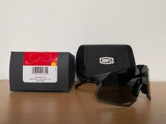 100% Hypercraft XS okuliare, matte black/Smoke