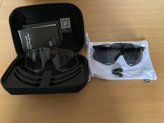 100% Hypercraft XS okuliare, matte black/Smoke