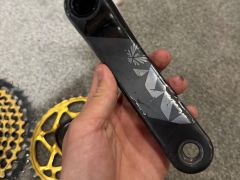 Sram XX1 Gold Sada  + Absolutblack Oval