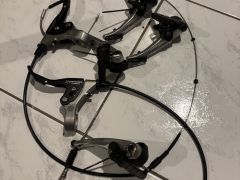 Ráfikové mechanické brzdy shimano deore lx