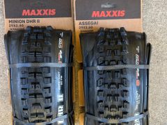 Nové Maxxis Minion DHR 2 a  Assegai 3c Dh casing