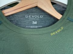 Devold Lauparen Merino 190 tričko, zelená, M