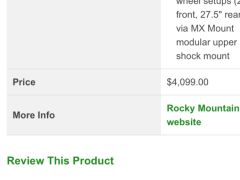 Rocky Mountain Altitude Karbón Veľkosť S