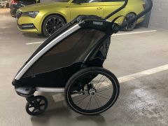 Predam cyklovozik Thule Chariot lite 1 agave