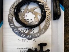 Tektro mech. třmen a kotouč 160 mm