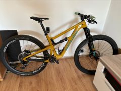 Santa Cruz Hightower Carbon CC X01 29 Mountainbike - 2019 - mustard &amp; slate blue