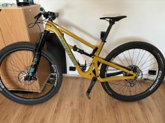 Santa Cruz Hightower Carbon CC X01 29 Mountainbike - 2019 - mustard &amp; slate blue