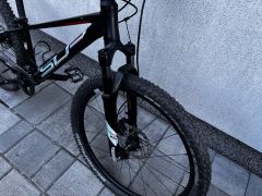 Predam detsky Superior Team 24, kotucove brzdy, Sram X7, vzduchova vidlica