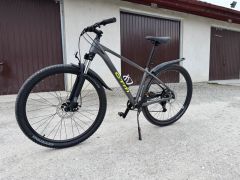 CTM Rambler 1.0 29 bicykel, matná tmavosivá/lesklá čierna, M