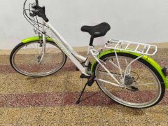 Mestký dámsky bicykel