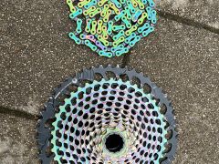 Sram XX1 Rainbow 10-52 kazeta + reťaz