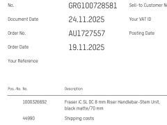 Syncros Fraser iC SL DC Carbon virtual 60 a 70 mm