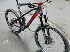Canyon Nerve 140mm, custom