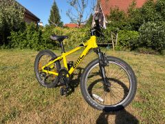 Detský bicykel BMC Blast Bl20: Žltá raketa