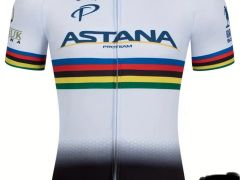 Cyklistický dres Astana (duhový)