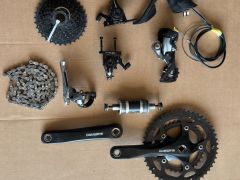 Komplet cela sada shimano Claris Disc