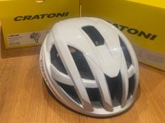 Cratoni C-Zero Mips prilba, white glossy