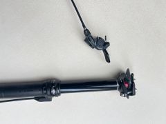 KS LEV Teleskopicka sedlovka - 31.6, 125mm, External, Kind Shock