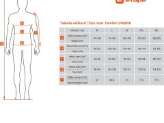 Pansky zatepleny cyklodres Etape Comfort, velkost L