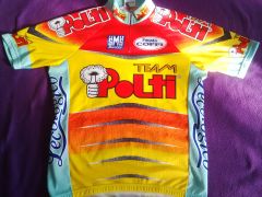Team Polti cyklistický dres originálny.