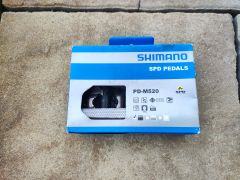 Shimano pedále MTB M520 SPD + zar. Sm-Sh51 nové