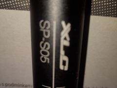 XLC Sp-S05 odpružená sedlovka 31.6x350 mm, čierna