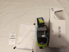 FOX Main Trice Goggle - Spark - OS, Teal Mx22