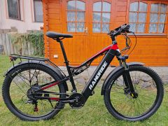 Celoodpružený výkonný horský ebike Randride 27.5x2.4,1000W,17Ah 816Wh,45km/h,120km,24kg