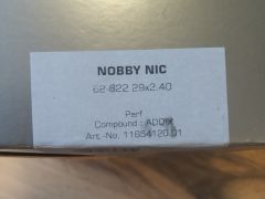 29&quot; x 2.40 schwalbe nový  nobby nic