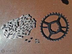 Převodník Sram XC Sync 2 s + řetěz
