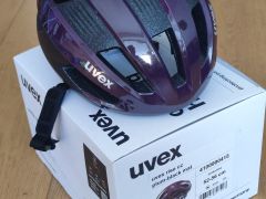 Uvex rise CC plum-black mat