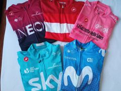 Cyklo dres Castelli velkost M a ALE Movistar
