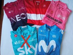 Cyklo dres Castelli velkost M a ALE Movistar