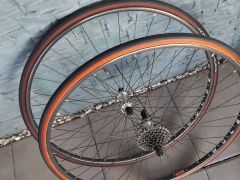 Galuskové kolesá Wolber + Shimano 105