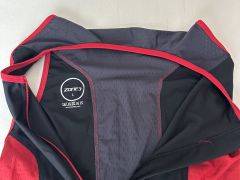 Triatlonový dres Zone3, Aquaflo PLUS,Červená- Veľkosť : L