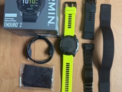 Garmin Enduro 2, Sapphire Solar, Carbon Gray DLC Titanium