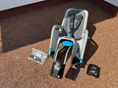 Thule RideAlong detská cyklosedačka, svetlá sivá