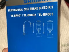 Shimano professional disc brake bleed kit