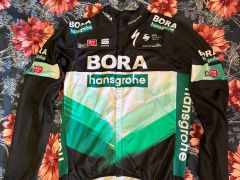 Dres Bora Hansgrohe dlhý rukáv (čierny)