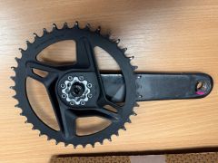 Sram Force 1X AXS D2 Quarq kľuky 167.5mm s wattmetrom, 40T, 1x12