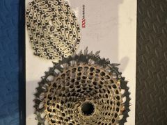 Sram XX1 Eagle Xg-1299 kazeta, 12-kolo, gold