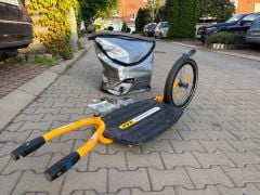 Weber monoporter - odpružený jednostopý nákladní vozík